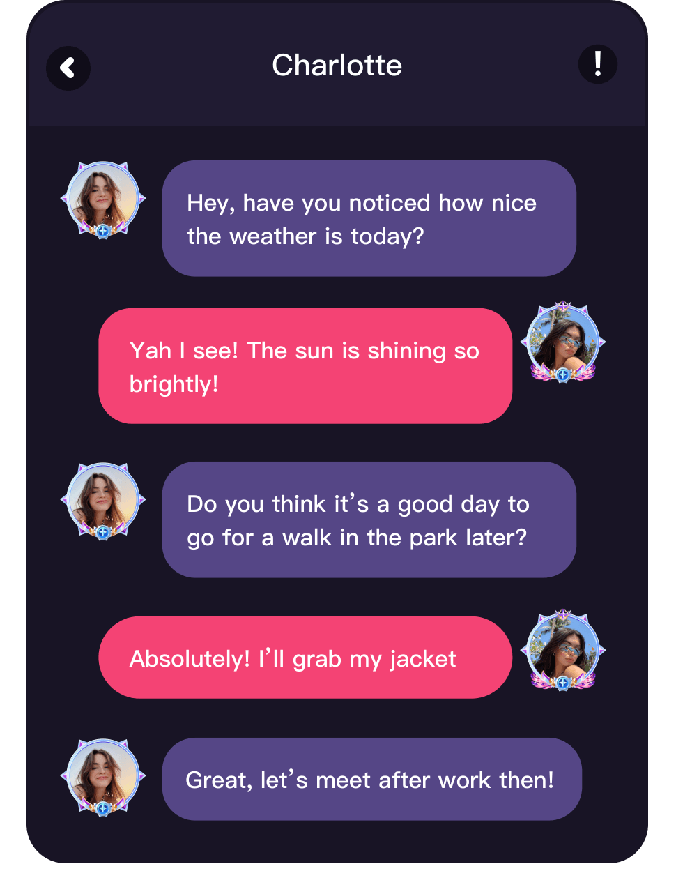 application feature